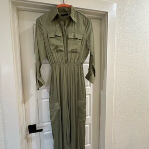 Olive Green Women's jumpsuit